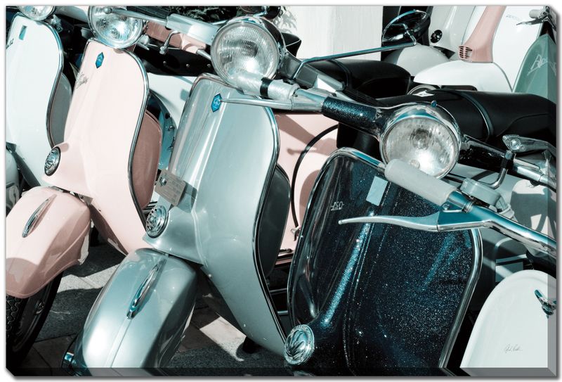 Streamline Art Italian Scooter 30x45 D4212-3045