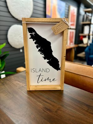 Signs by Parris Island Time 10” x 18”