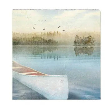 Cedar Mountain Art Block Canoe