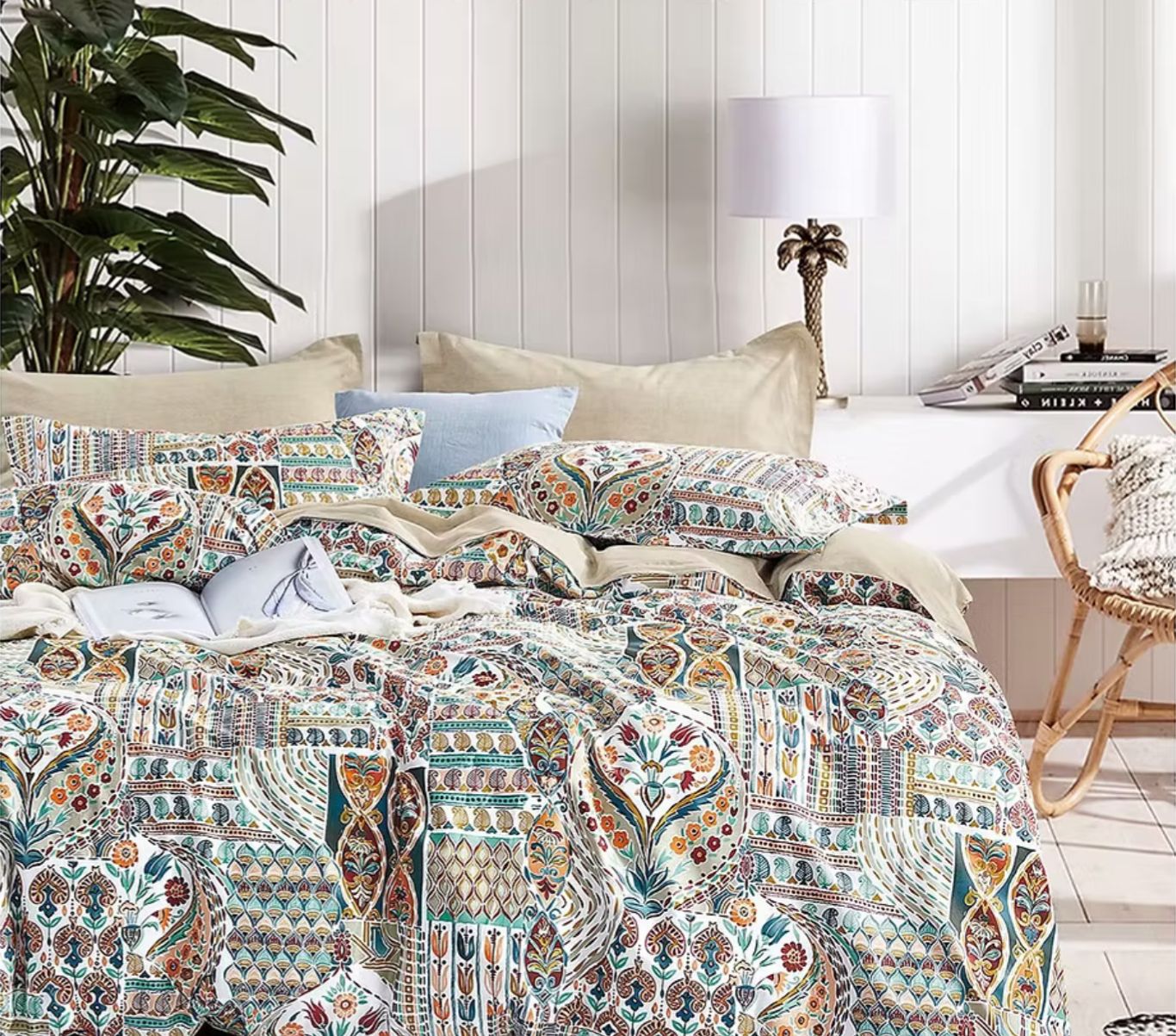 Duvet Cover Livia Mahée Queen w/Pillow Cases