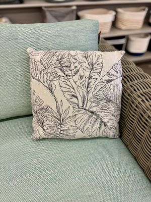 Cushions Ratana 16” Outdoor CU01216 Calm Graphite Light Side FO7166