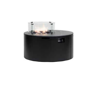 Ratana Fire Pit Round Newbury Fire Pit w/Lid & Windshield 42” x 20.8”
