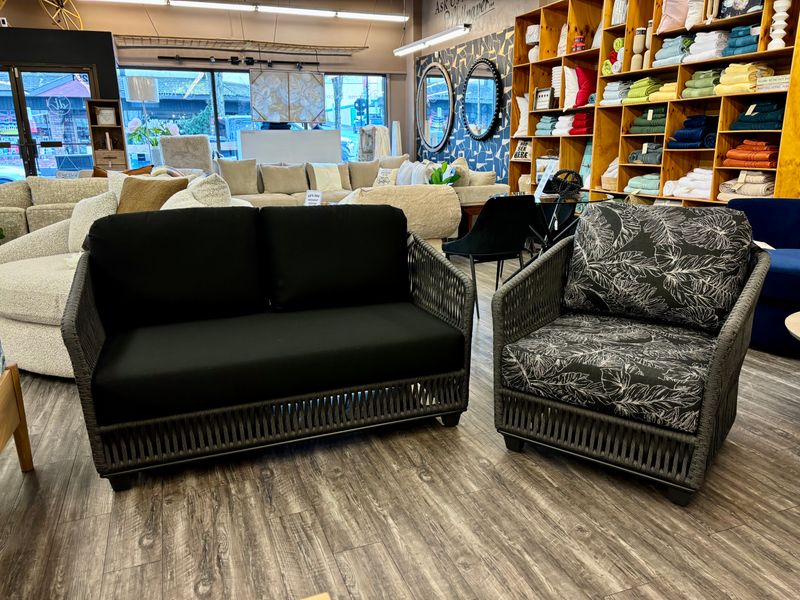 Ratana Gemelli 2 Piece set / Love Seat & Club Chair