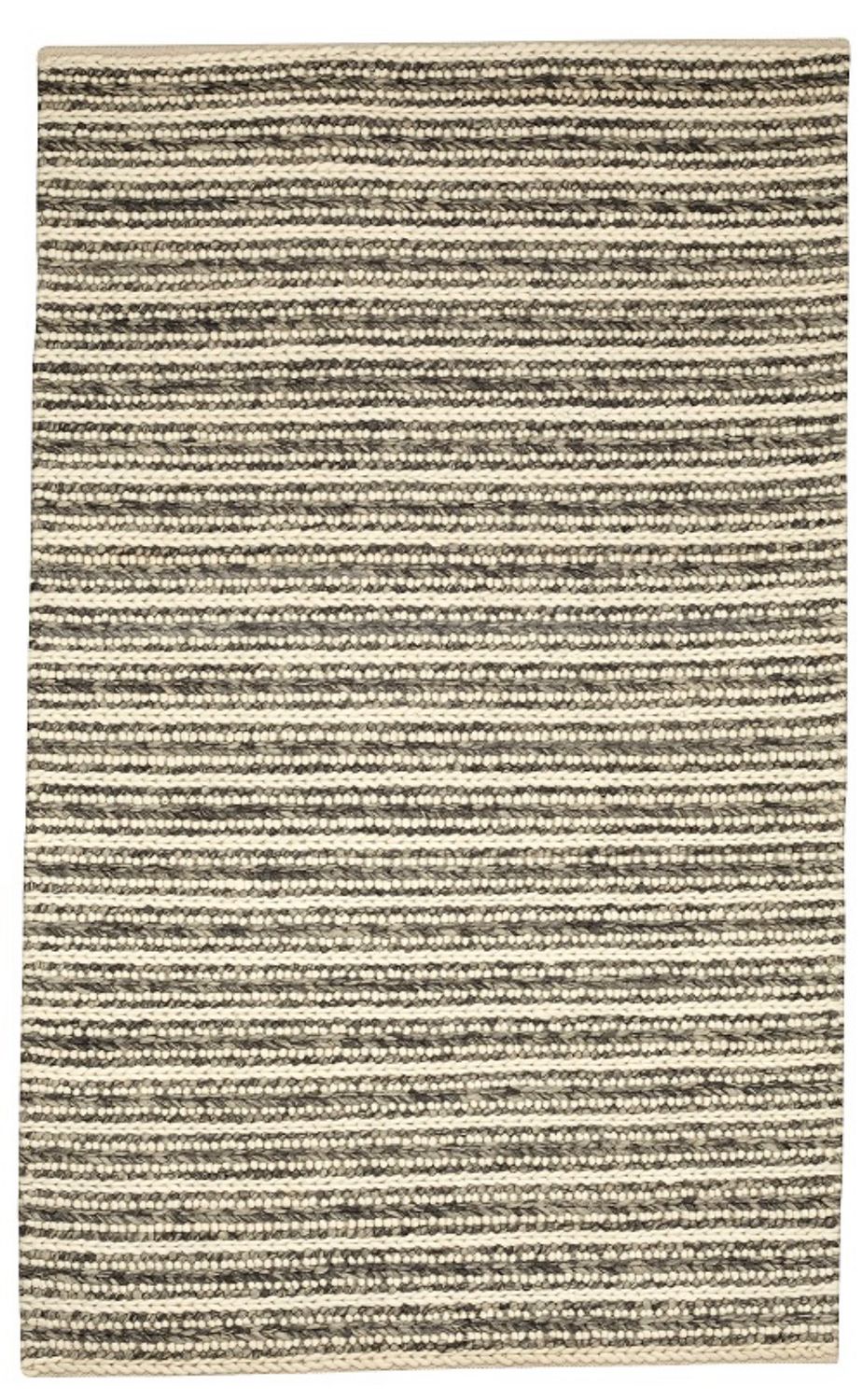 Rugs Viana Aspen Wool Grey Ivory Strip 2x3 ASP-23-PL46GRYISTR
