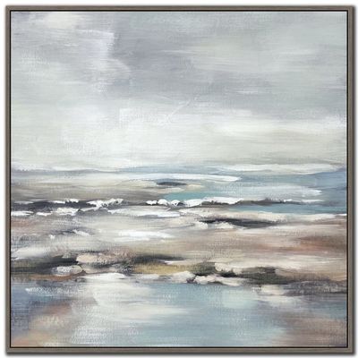 Streamline Art Ocean Reflections ll 30x30 XSUN24138