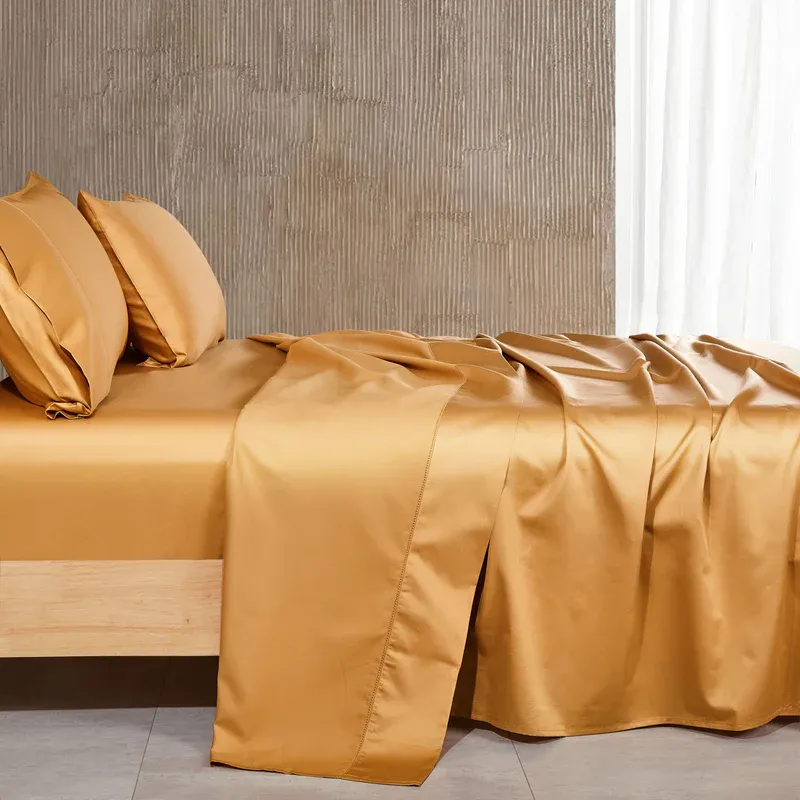 Sheets Daniadown Pima Cotton Queen Flat Harvest