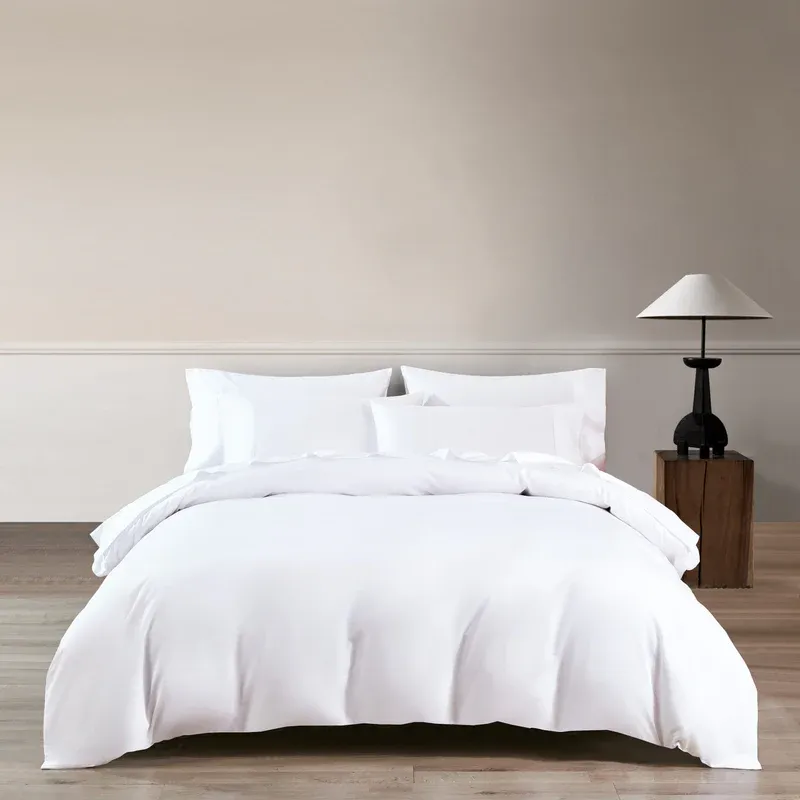 Duvet Cover Daniadown Pima Cotton Queen w / Pillow Cases Pristine