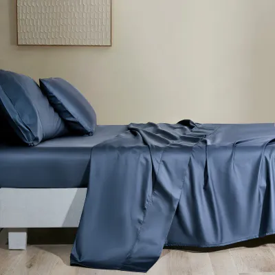 Sheets Daniadown Pima Cotton Queen Flat Ink
