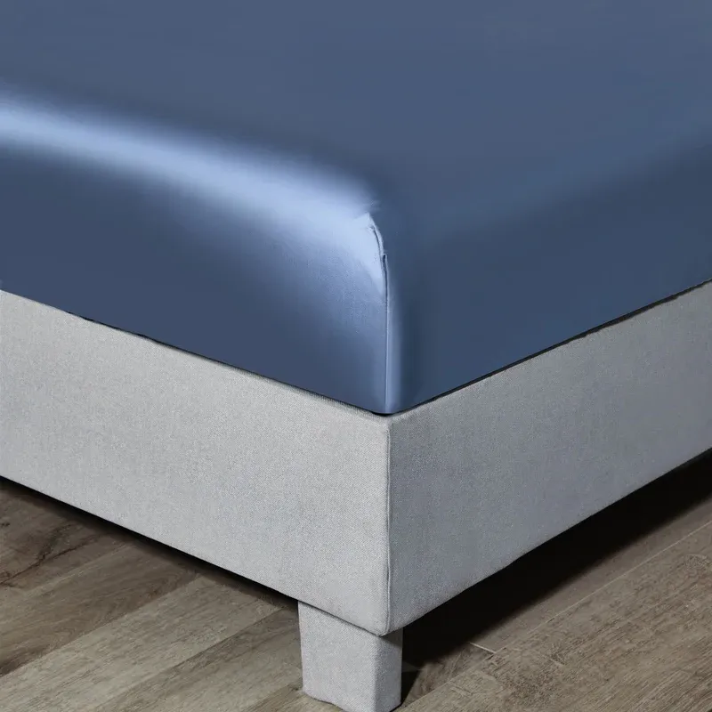 Sheets Daniadown Pima Cotton Queen 15" Fitted Ink