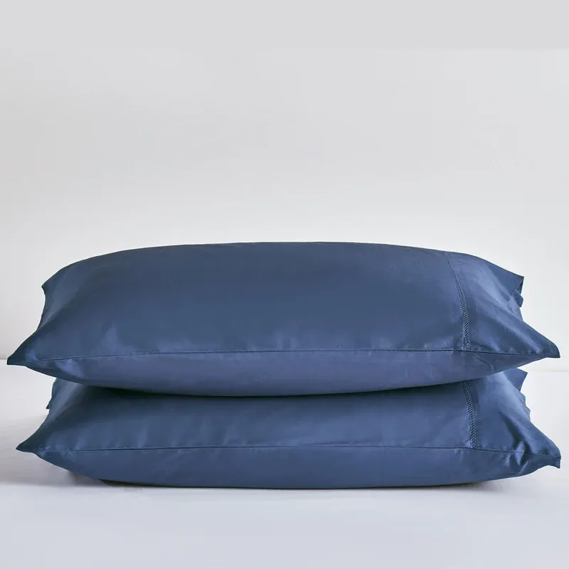 Pillow Cases Daniadown Standard / Queen ( Pair ) Ink Pima Cotton