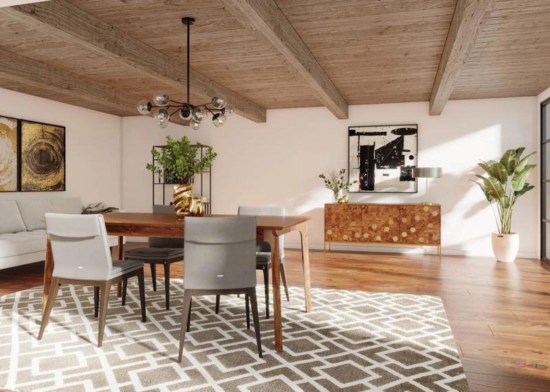 LH Kenzo Dining Table Brown 71" KEN011-BRN