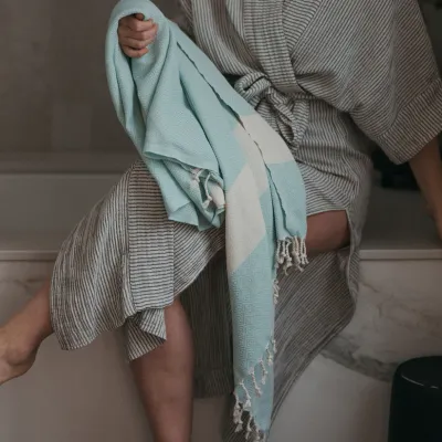 Towel Pokoloko Diamond Blue Oasis  TTD24