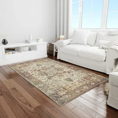 Rugs Avocado 2 x 2'11" Crystal Fusion Multi Ivory