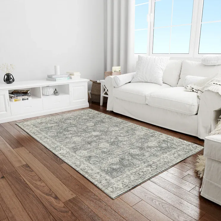 Rugs Avocado 2 x 2'11" Crystal Avalon Cloudy Gray