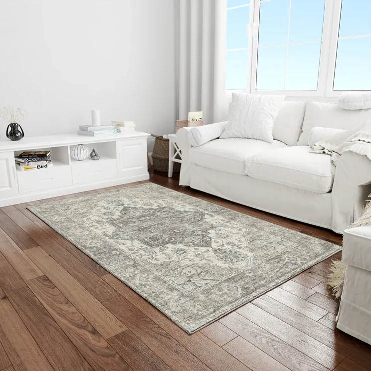 Rugs Avocado 2 x 2'11" Crystal Granado Arctic Gray