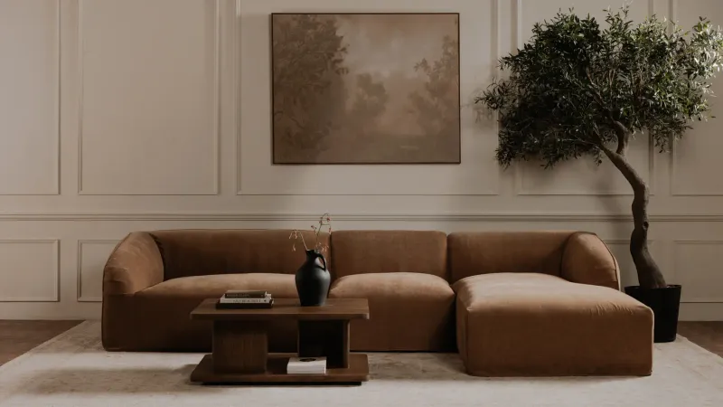 Moes Casey Small Coffee Table Dark Brown FC-1018-20