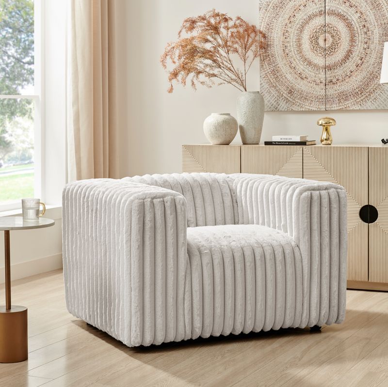 Stylus Ridge Arm Chair in Van Foggy