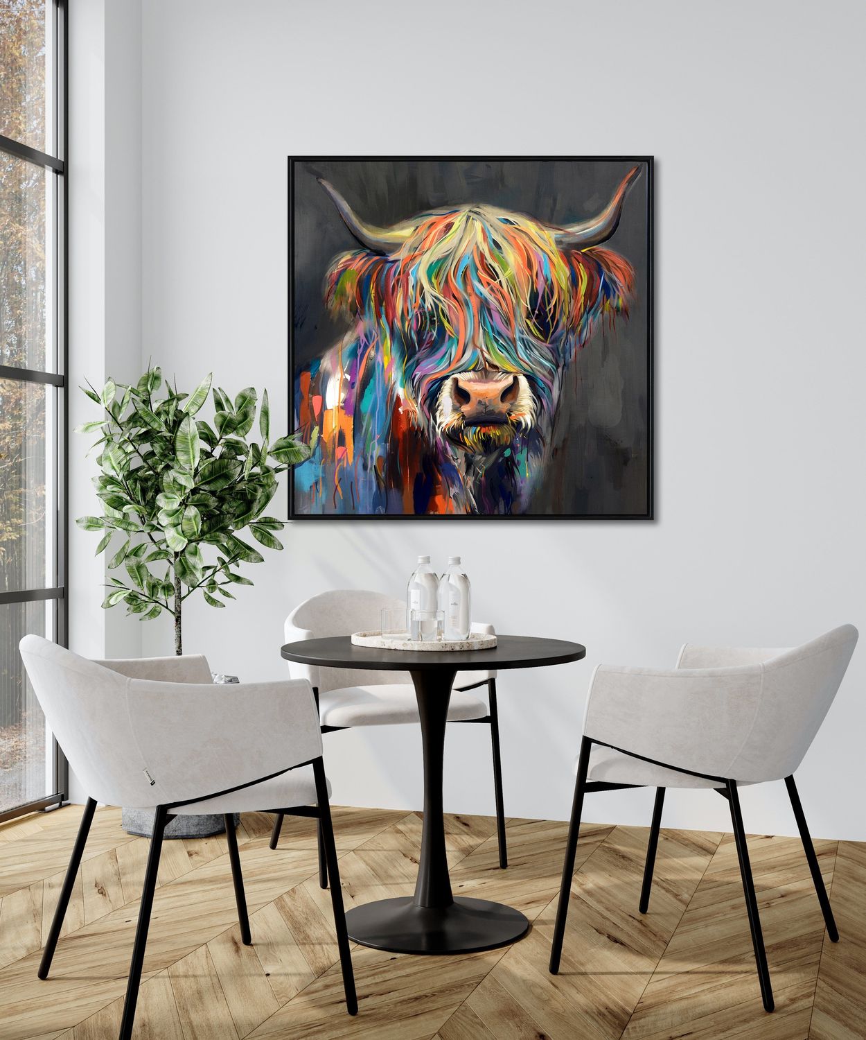 Streamline Art Rainbow Highland 32 x 32 FRC24164