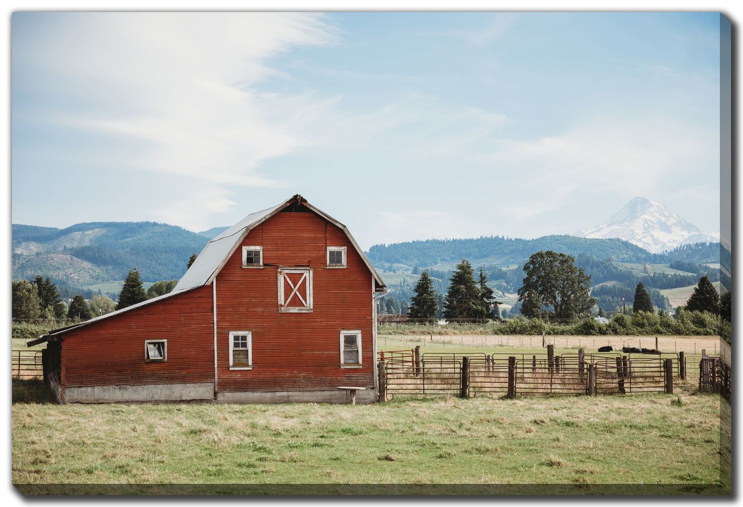 Streamline Art Old Red Barn 30 x 45 D3533-3045