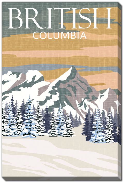 Streamline Art British Columbia 16x20 D4234