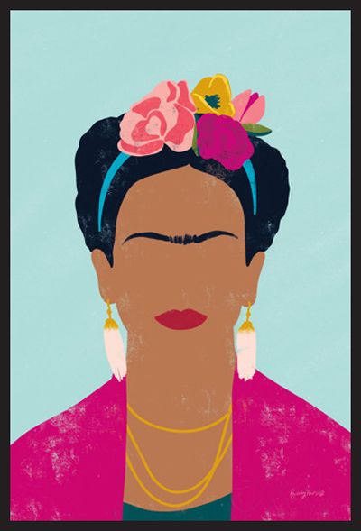 Art Northwood Framed Frida Kahlo 21x29 IM1157C Art Northwood Framed Frida Kahlo 21x29 IM1157C