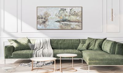 Streamline Art Misty Reflections 24x48 SUN25114