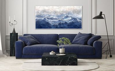 Streamline Art Mystic Ocean Depths 30x60 CHY25130