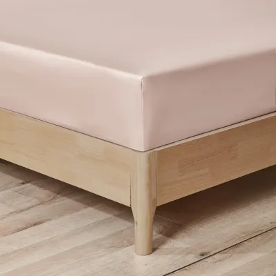 Sheets Daniadown Pima Cotton King Fitted 15” Petal