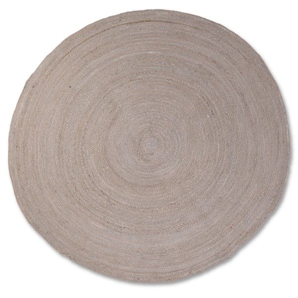 Rugs Viana Round Jute Grey Ash 5’ JURC-55-5500
