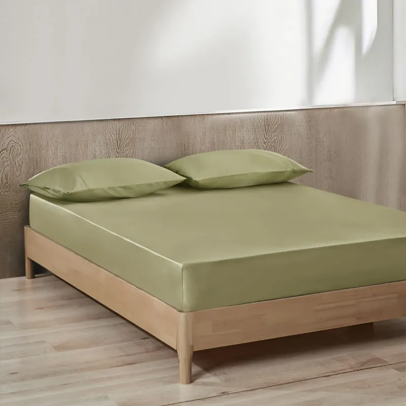 Sheets Daniadown Pima Cotton Queen Fitted 15” Cypress