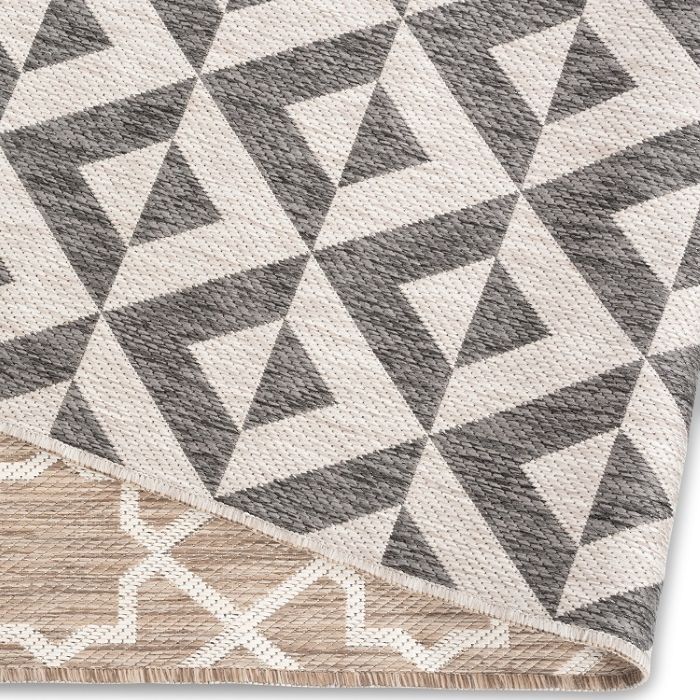 Rugs Viana Gemini Indoor/Outdoor Silver Taupe 5 X 8 GEM-58-1000