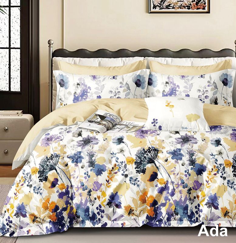 Duvet Cover Contempo Ada King w/ shams