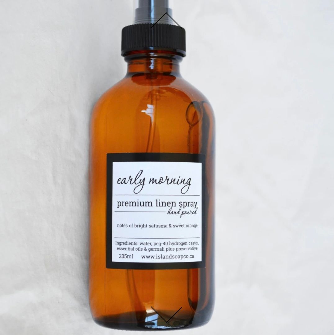 Island Soap Co Linen Spray Early Morning 235 ml Island Soap Co Linen Spray Early Morning 235 ml
