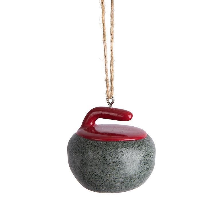 Xmas Abbott Ornament Curling Rock Xmas Abbott Ornament Curling Rock