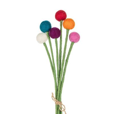 Plant Abbott 7 Ball Flower Stem Asst.