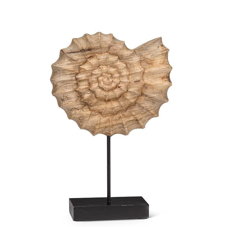 Decor Abbott Nautilus Sculpture 17”H