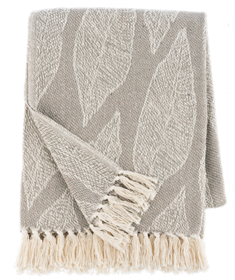 Throw Ganz Feather Cotton CB195024