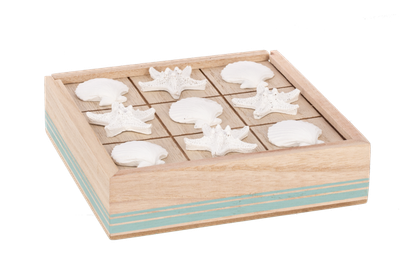 Decor Ganz Tic-Tac-Toe Seashell CB197579