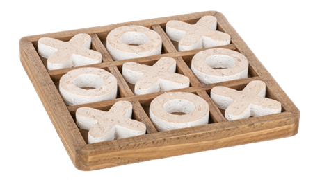 Decor Ganz Tic-Tac-Toe Stone CB195759