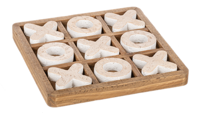 Decor Ganz Tic-Tac-Toe Stone CB195759