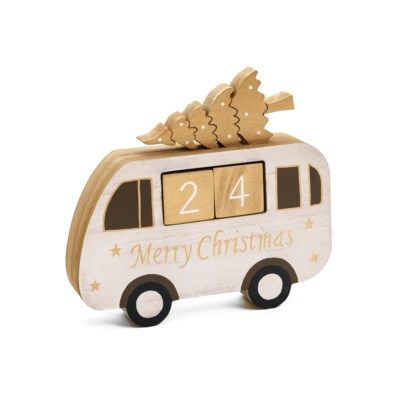 Xmas ADV Advent Cal. Mini Bus Gold 3790310