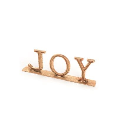 Xmas ADV Sign Joy GLD 8620191