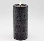Candle V&L BLK Pillar LG A-A1093-BLK