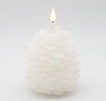 Candle V&L Black Cone Candle Lg LED A-A1096-BLK