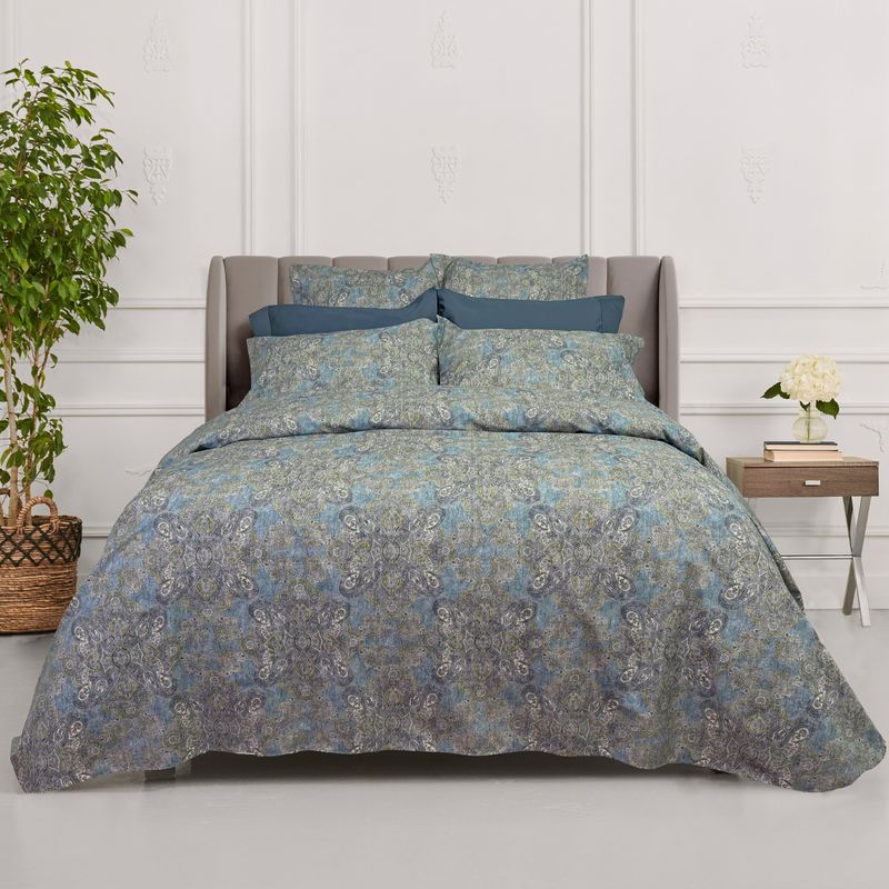 Duvet Cover Cuddledown Sharma  Queen w/ shams