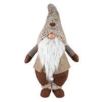 Xmas Danson Standing Gnome w/Beard & Hat X80609