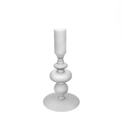 Candle Holder Nostalgia Frosted White SM 892-003