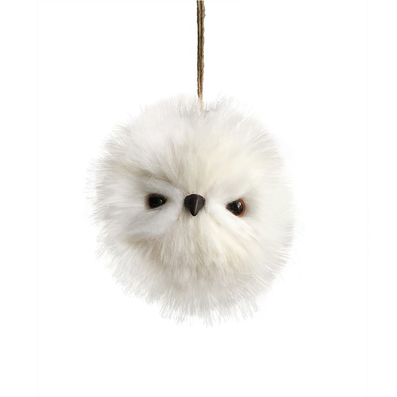 Xmas Holland Ornament Owl Puff Ball XM-ZA3117 Xmas Holland Ornament Owl Puff Ball XM-ZA3117