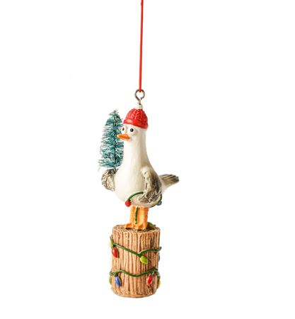 Xmas Ganz Ornament Seagull MX180238 Xmas Ganz Ornament Seagull MX180238