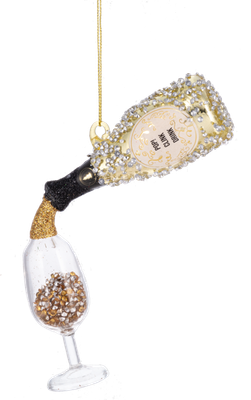 Xmas Ganz Ornament Bubbly Drink MX197963